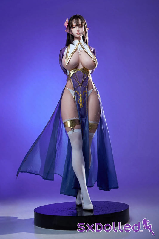 Jalira (M-Cup) (157cm) | Purple Hair Cosplay Asian Sex Doll | AITIA M-Cup / 157cm / Brunette Sex Doll