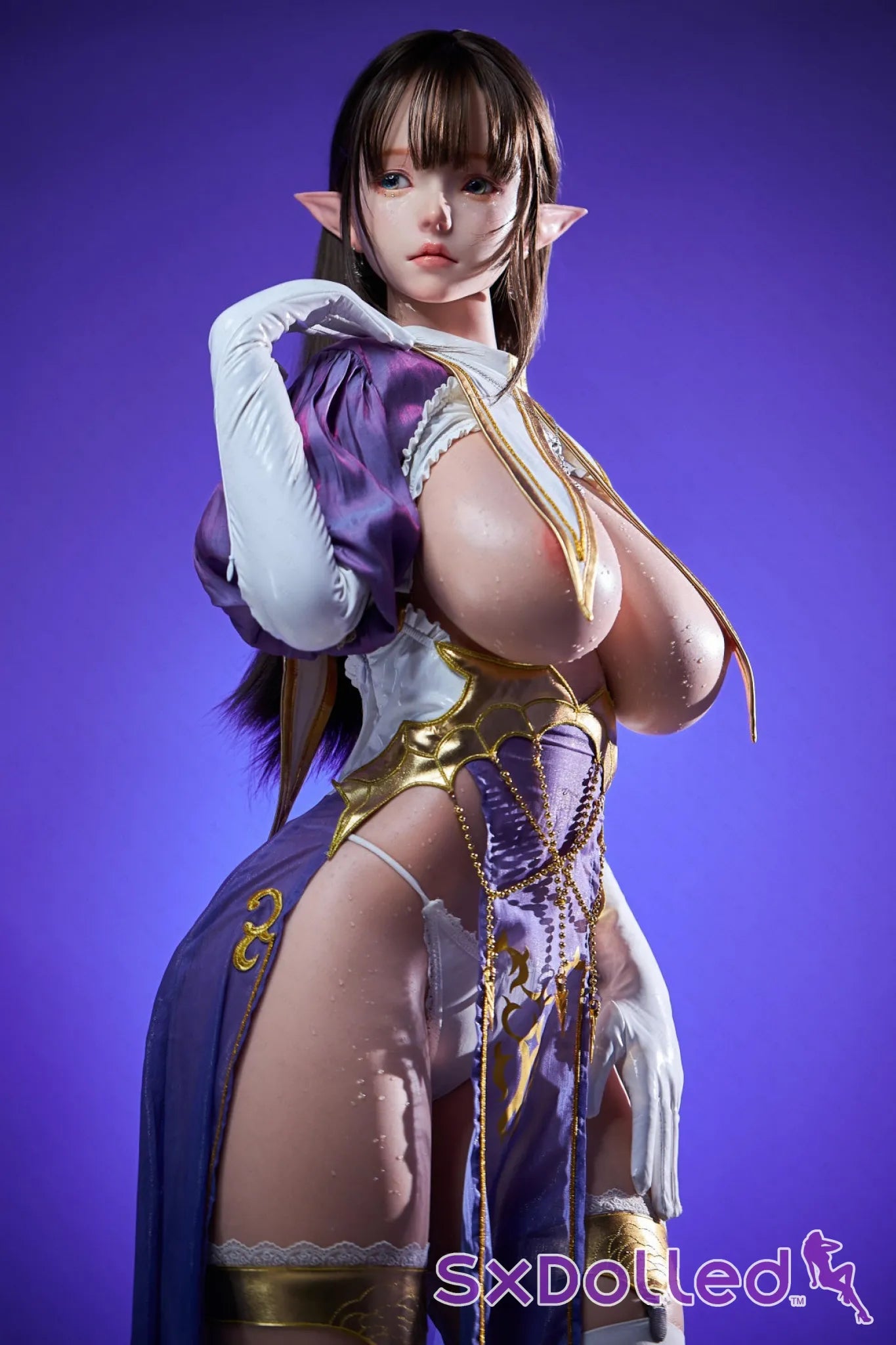 Jalira (M-Cup) (157cm) | Purple Hair Cosplay Asian Sex Doll | AITIA M-Cup / 157cm / Brunette Sex Doll