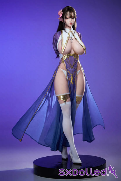 Jalira (M-Cup) (157cm) | Purple Hair Cosplay Asian Sex Doll | AITIA M-Cup / 157cm / Brunette Sex Doll