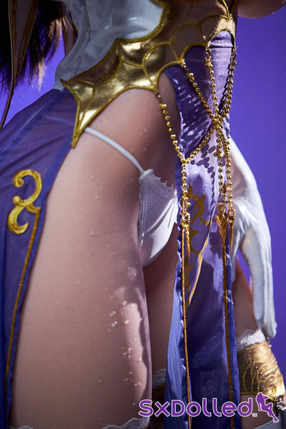 Jalira (M-Cup) (157cm) | Purple Hair Cosplay Asian Sex Doll | AITIA M-Cup / 157cm / Brunette Sex Doll