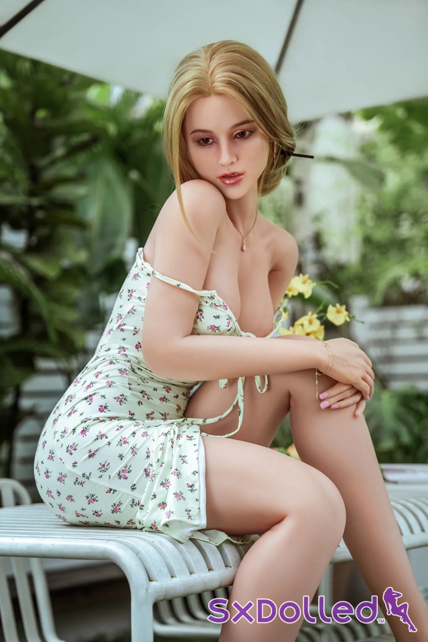 Jasmine A (C-Cup) (165cm) | Blonde Socialite Sex Doll | HR Doll - C-Cup / 165cm / Blonde - Sex Doll