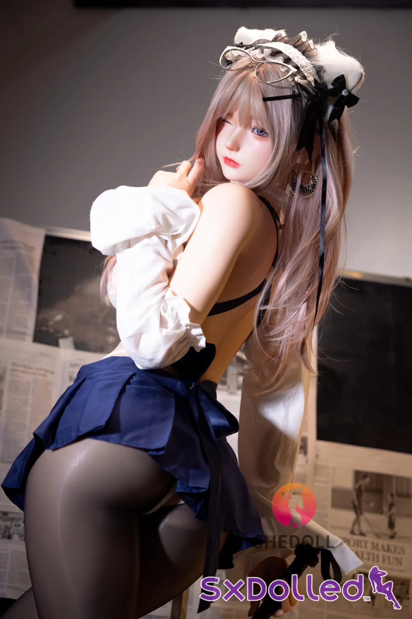 Jasmine A (D-Cup) (168cm) | Kitty Maid Asian Sex Doll | SHEDOLL D-Cup / 168cm / Ombre Sex Doll