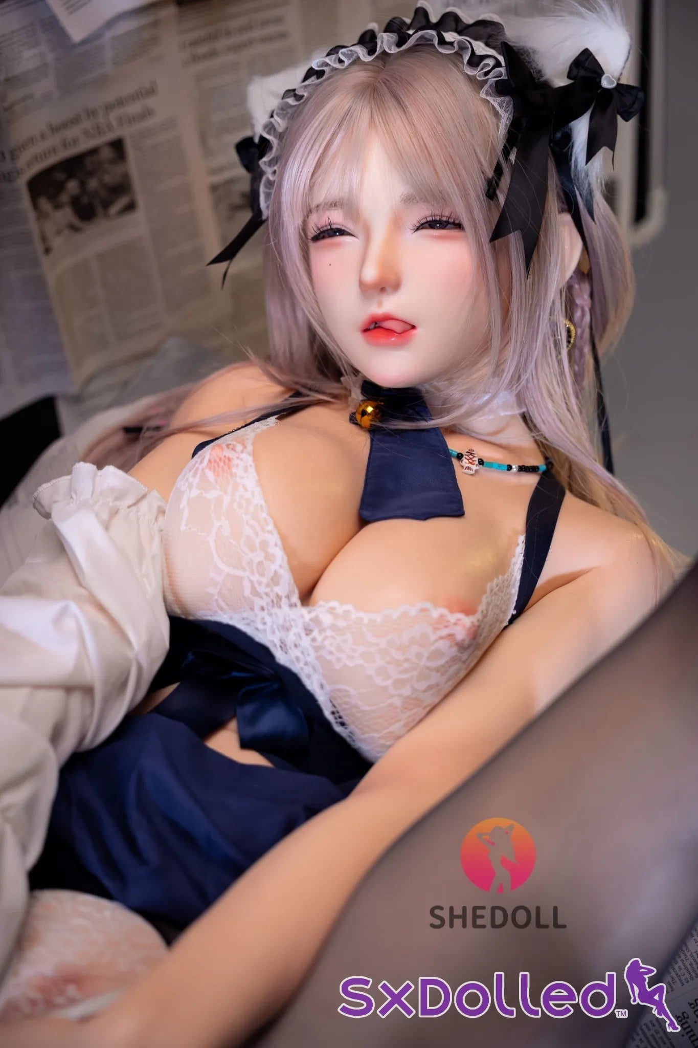 Jasmine A (D-Cup) (168cm) | Kitty Maid Asian Sex Doll | SHEDOLL D-Cup / 168cm / Ombre Sex Doll
