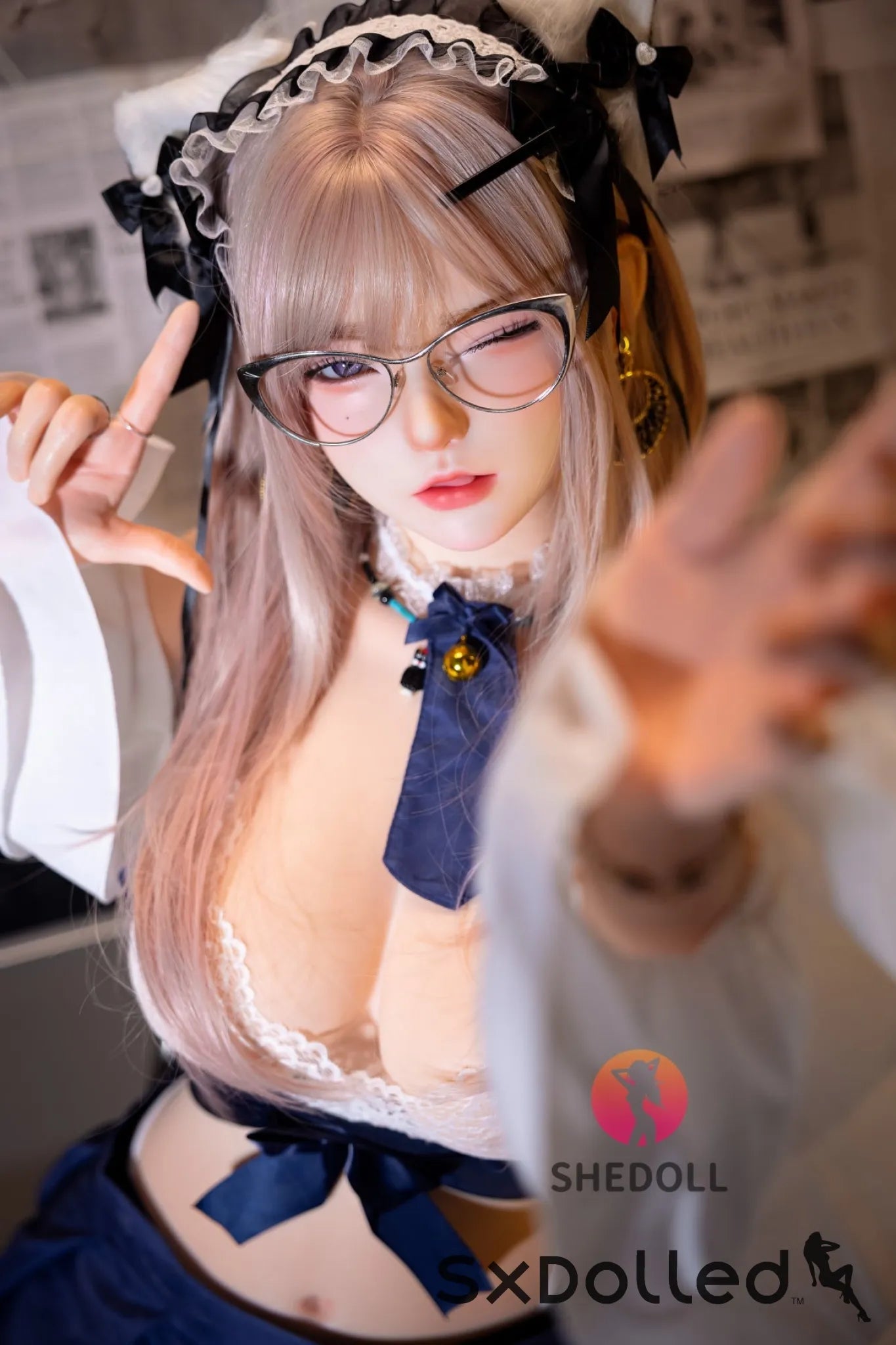 Jasmine A (D-Cup) (168cm) | Kitty Maid Asian Sex Doll | SHEDOLL D-Cup / 168cm / Ombre Sex Doll