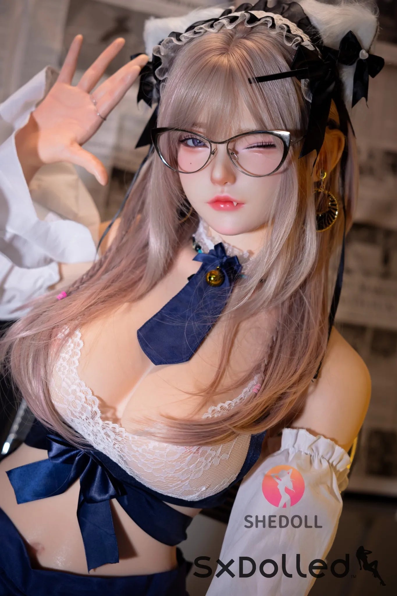 Jasmine A (D-Cup) (168cm) | Kitty Maid Asian Sex Doll | SHEDOLL D-Cup / 168cm / Ombre Sex Doll