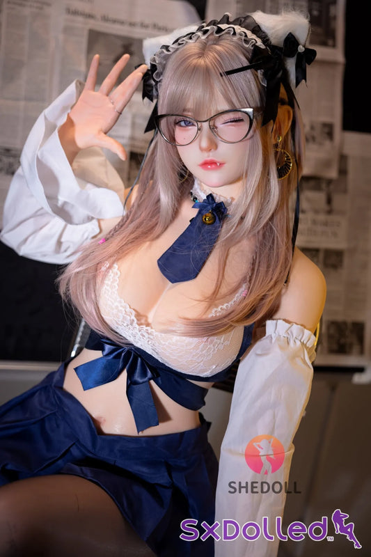 Jasmine A (D-Cup) (168cm) | Kitty Maid Asian Sex Doll | SHEDOLL D-Cup / 168cm / Ombre Sex Doll