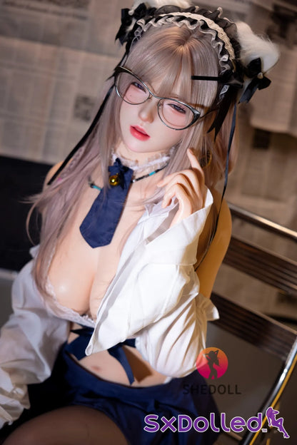Jasmine A (D-Cup) (168cm) | Kitty Maid Asian Sex Doll | SHEDOLL D-Cup / 168cm / Ombre Sex Doll