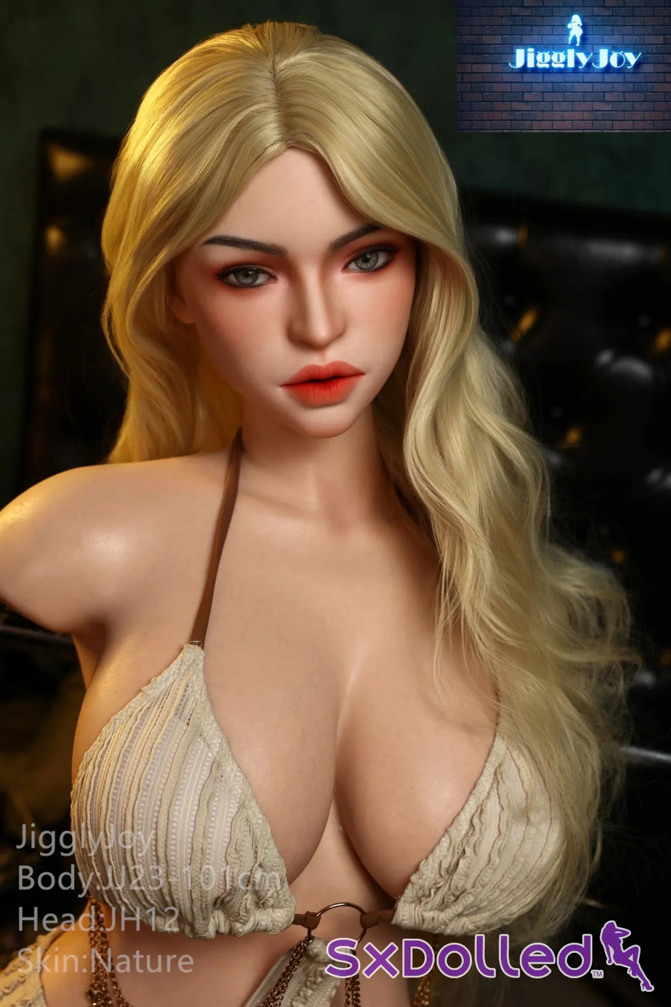 Jennifer A (F-Cup) (101cm) | European Sex Doll Torso | JigglyJoy F-Cup / 101cm / Blonde Sex Torso