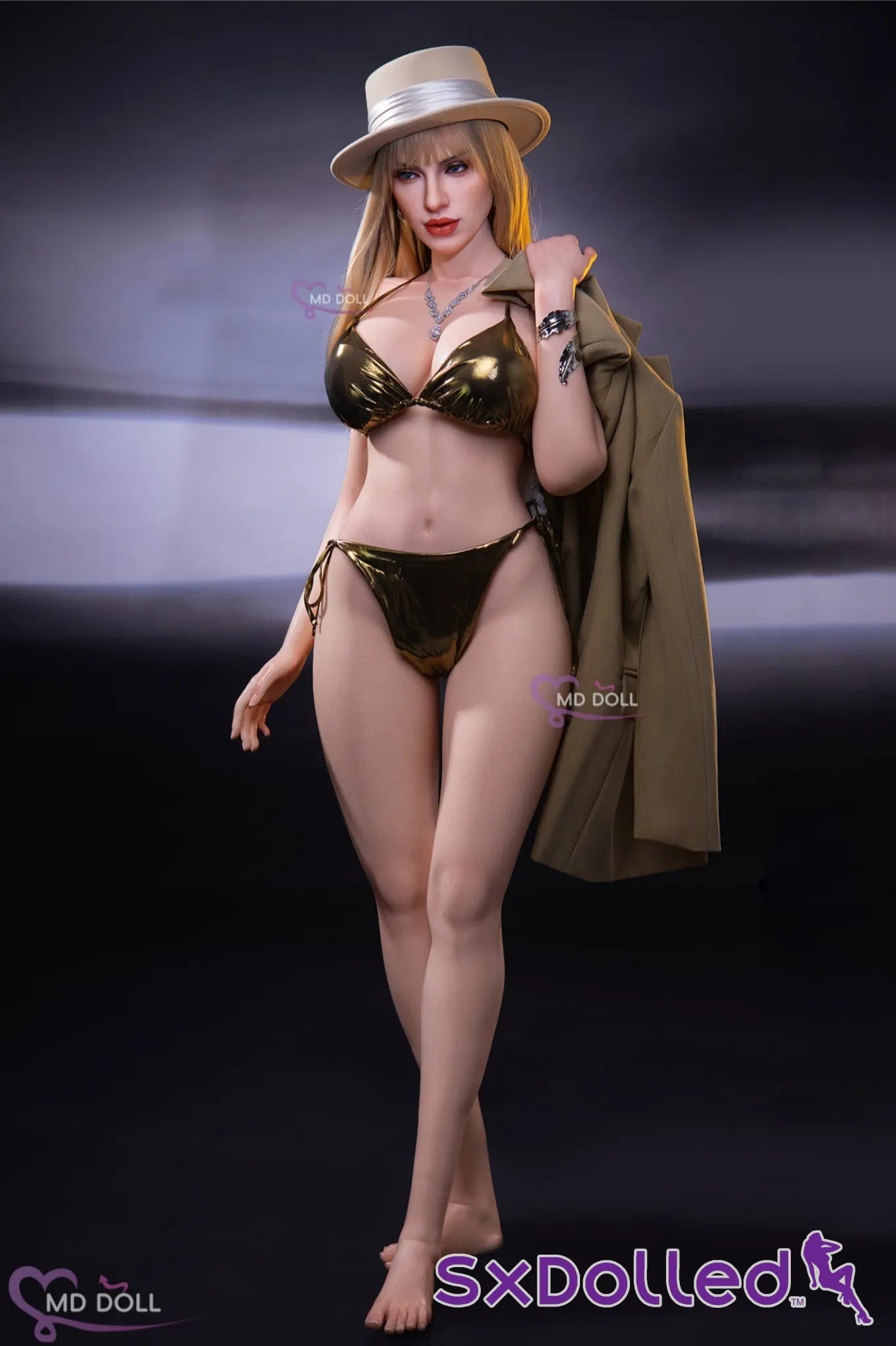 Jennifer B (F-Cup) (166cm) | Blonde European Sex Doll | MD Doll F-Cup / 166cm / Blonde Sex Doll