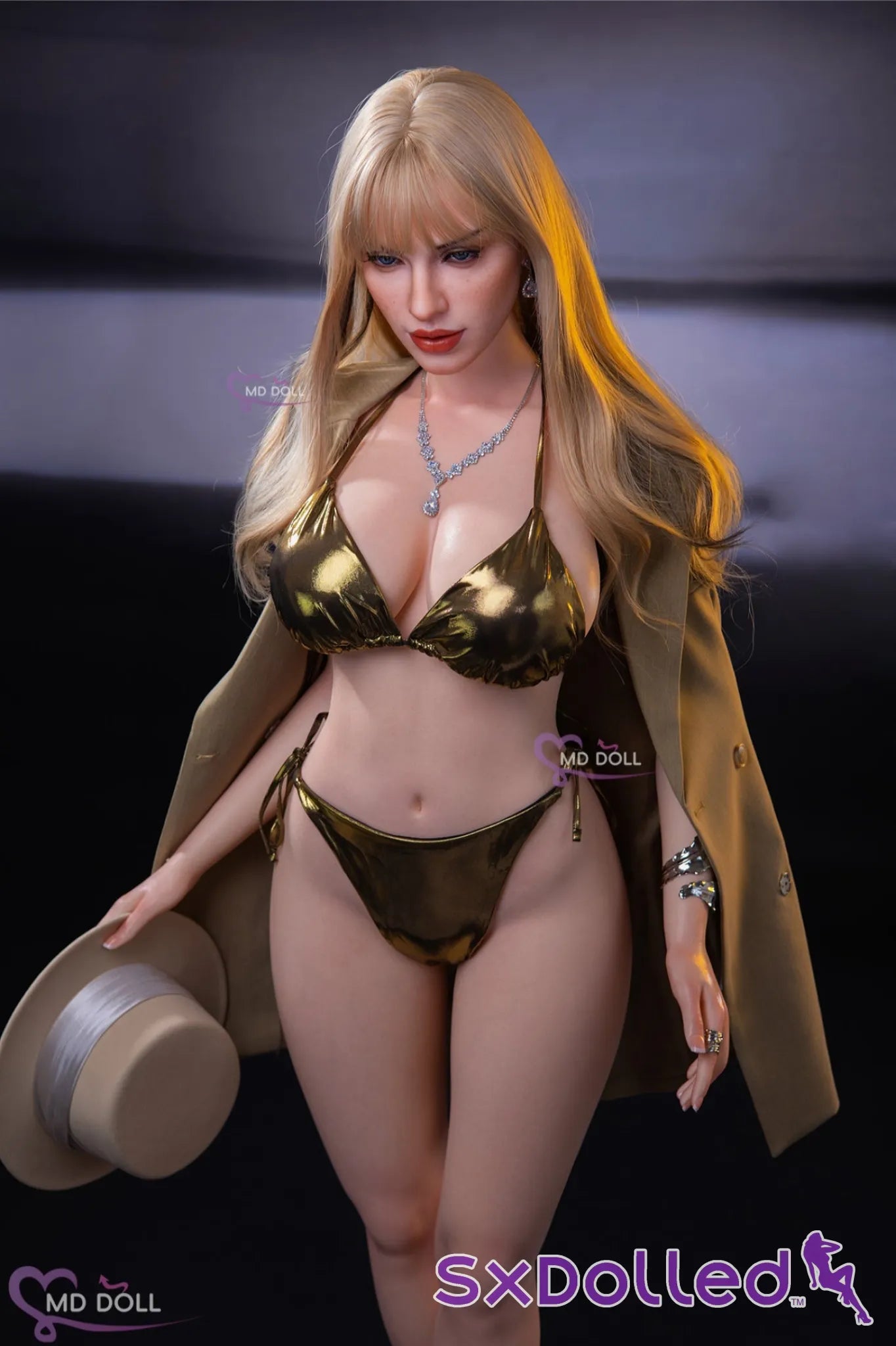 Jennifer B (F-Cup) (166cm) | Blonde European Sex Doll | MD Doll F-Cup / 166cm / Blonde Sex Doll