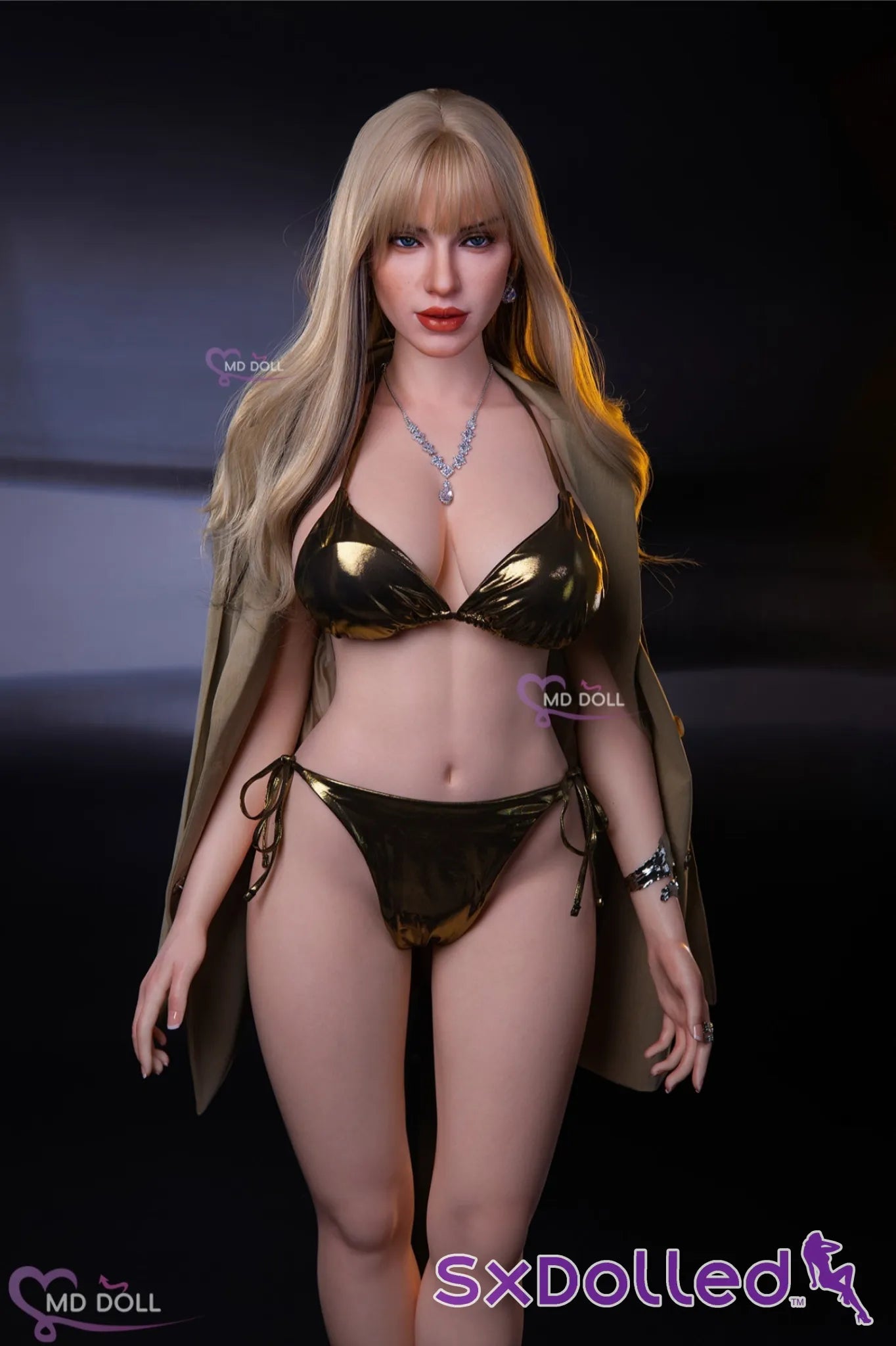 Jennifer B (F-Cup) (166cm) | Blonde European Sex Doll | MD Doll F-Cup / 166cm / Blonde Sex Doll
