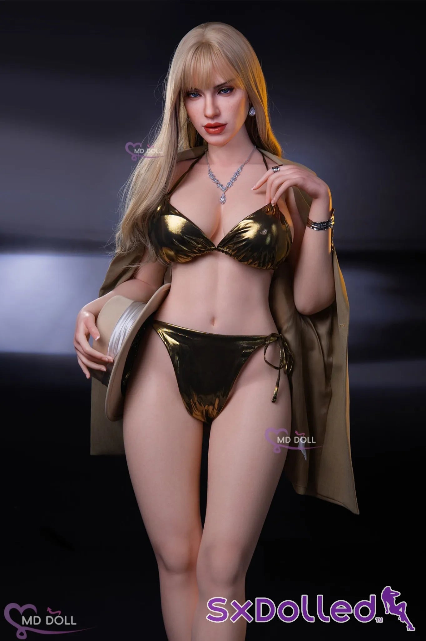 Jennifer B (F-Cup) (166cm) | Blonde European Sex Doll | MD Doll F-Cup / 166cm / Blonde Sex Doll