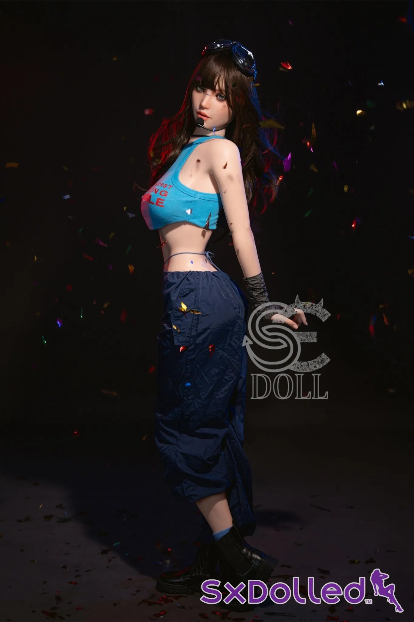Jenny.A (E Cup) (167cm) | Caucasian Pop Star Sex Doll | SE Doll E Cup / 167cm / Brunette Sex Doll