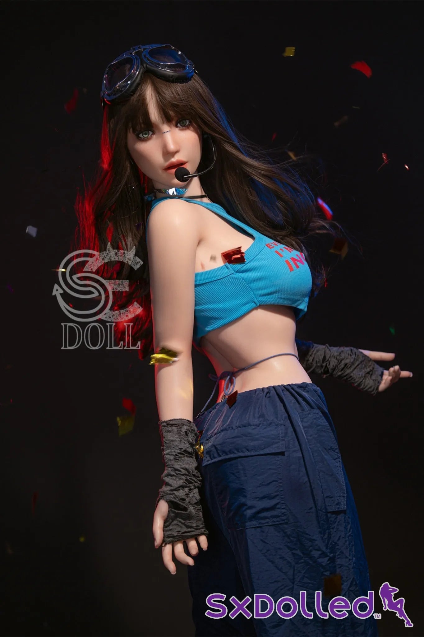 Jenny.A (E Cup) (167cm) | Caucasian Pop Star Sex Doll | SE Doll E Cup / 167cm / Brunette Sex Doll