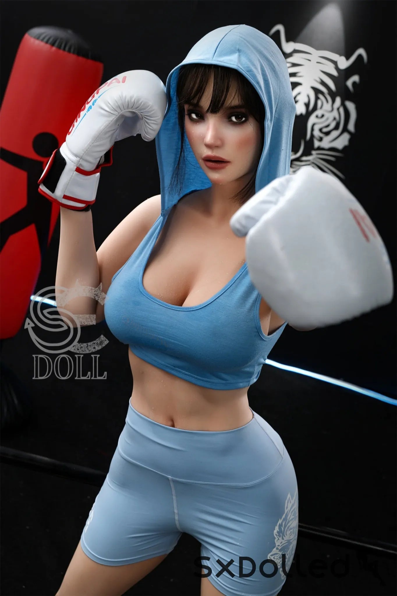 Jenny.K (E Cup) (167cm) | Fit Beautiful Boxer Sex Doll | SE Doll E Cup / 167cm / Brunette Sex Doll