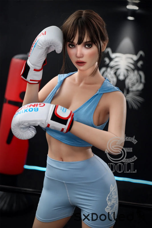 Jenny.K (E Cup) (167cm) | Fit Beautiful Boxer Sex Doll | SE Doll E Cup / 167cm / Brunette Sex Doll