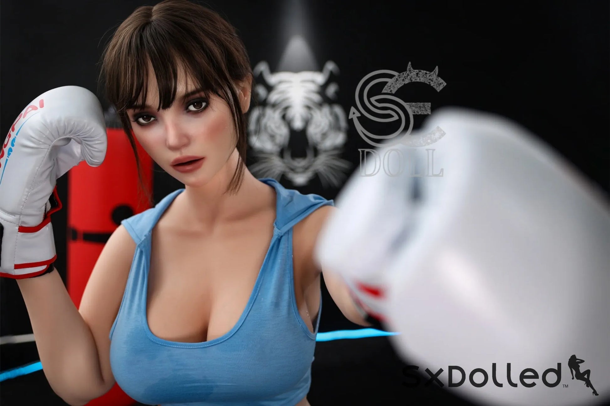 Jenny.K (E Cup) (167cm) | Fit Beautiful Boxer Sex Doll | SE Doll E Cup / 167cm / Brunette Sex Doll