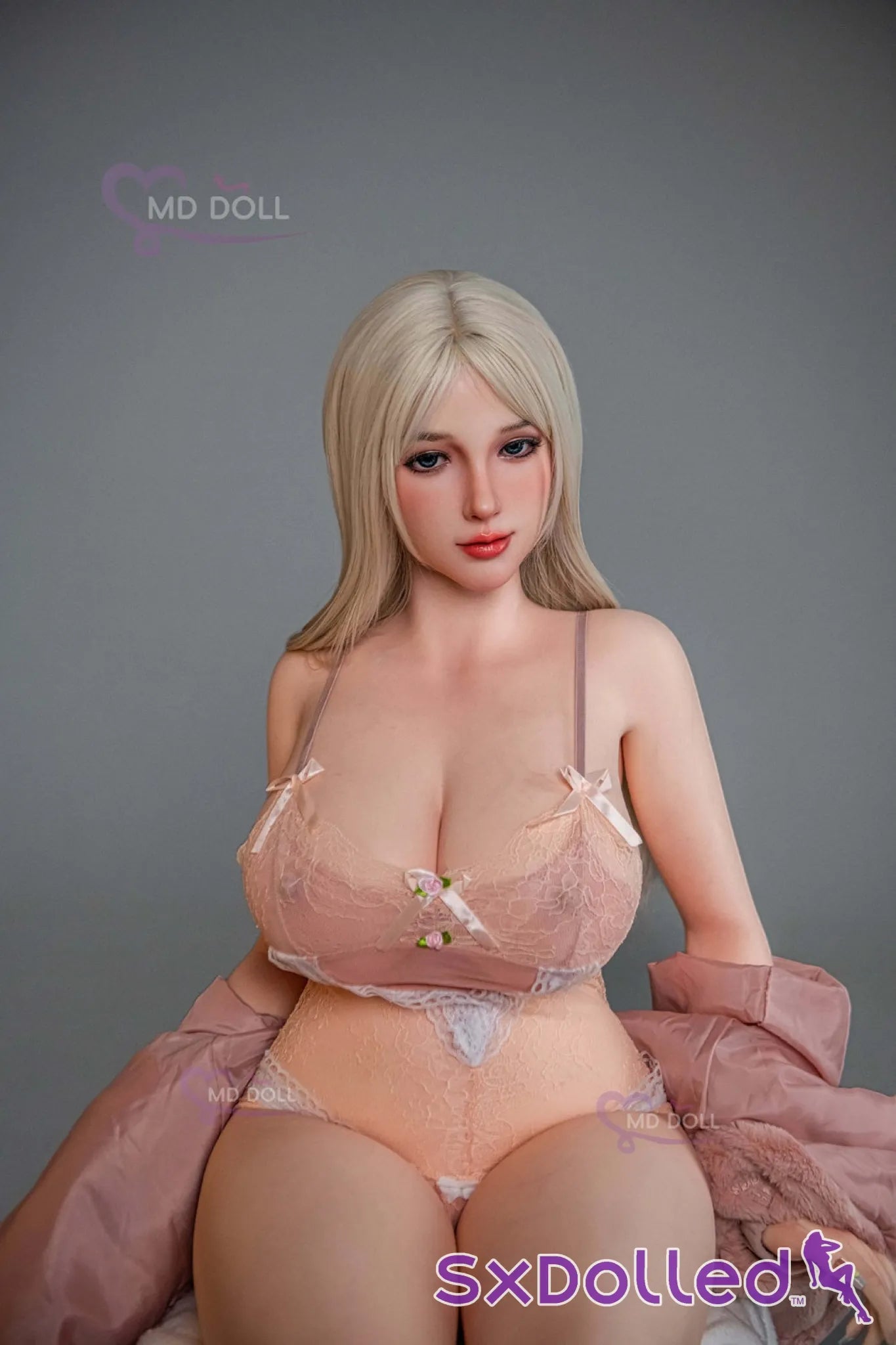Jessica A (Q-Cup) (162cm) | Curvy Blonde Thick Sex Doll | MD Doll Q-Cup / 162cm / Blonde Sex Doll