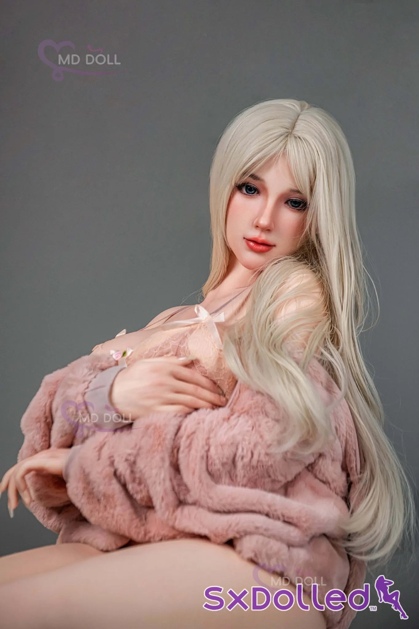 Jessica A (Q-Cup) (162cm) | Curvy Blonde Thick Sex Doll | MD Doll Q-Cup / 162cm / Blonde Sex Doll