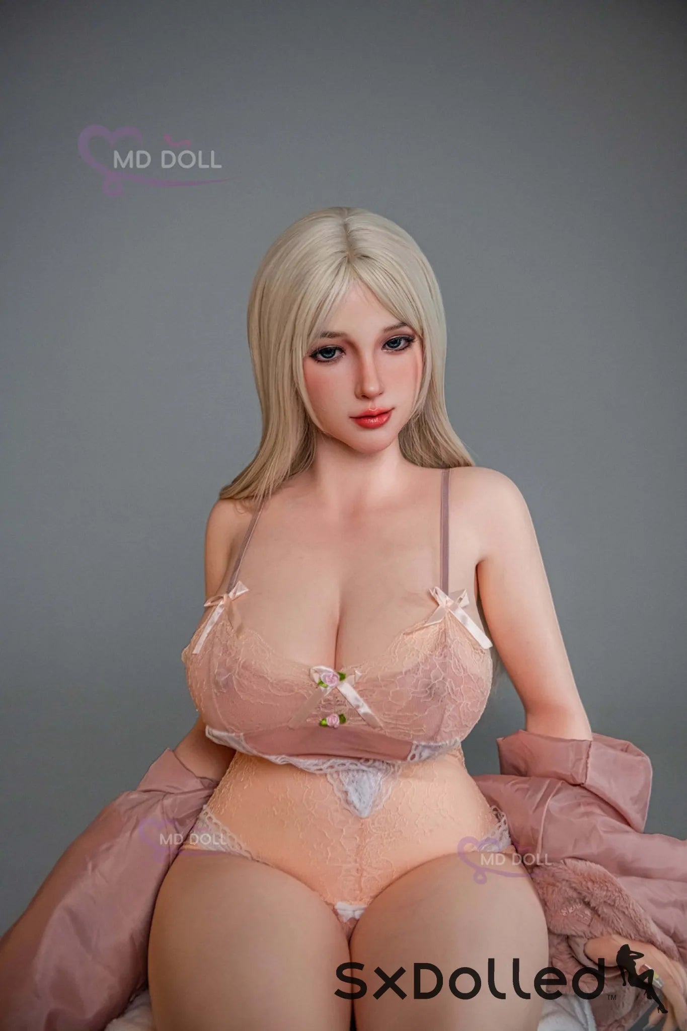 Jessica A (Q-Cup) (162cm) | Curvy Blonde Thick Sex Doll | MD Doll Q-Cup / 162cm / Blonde Sex Doll