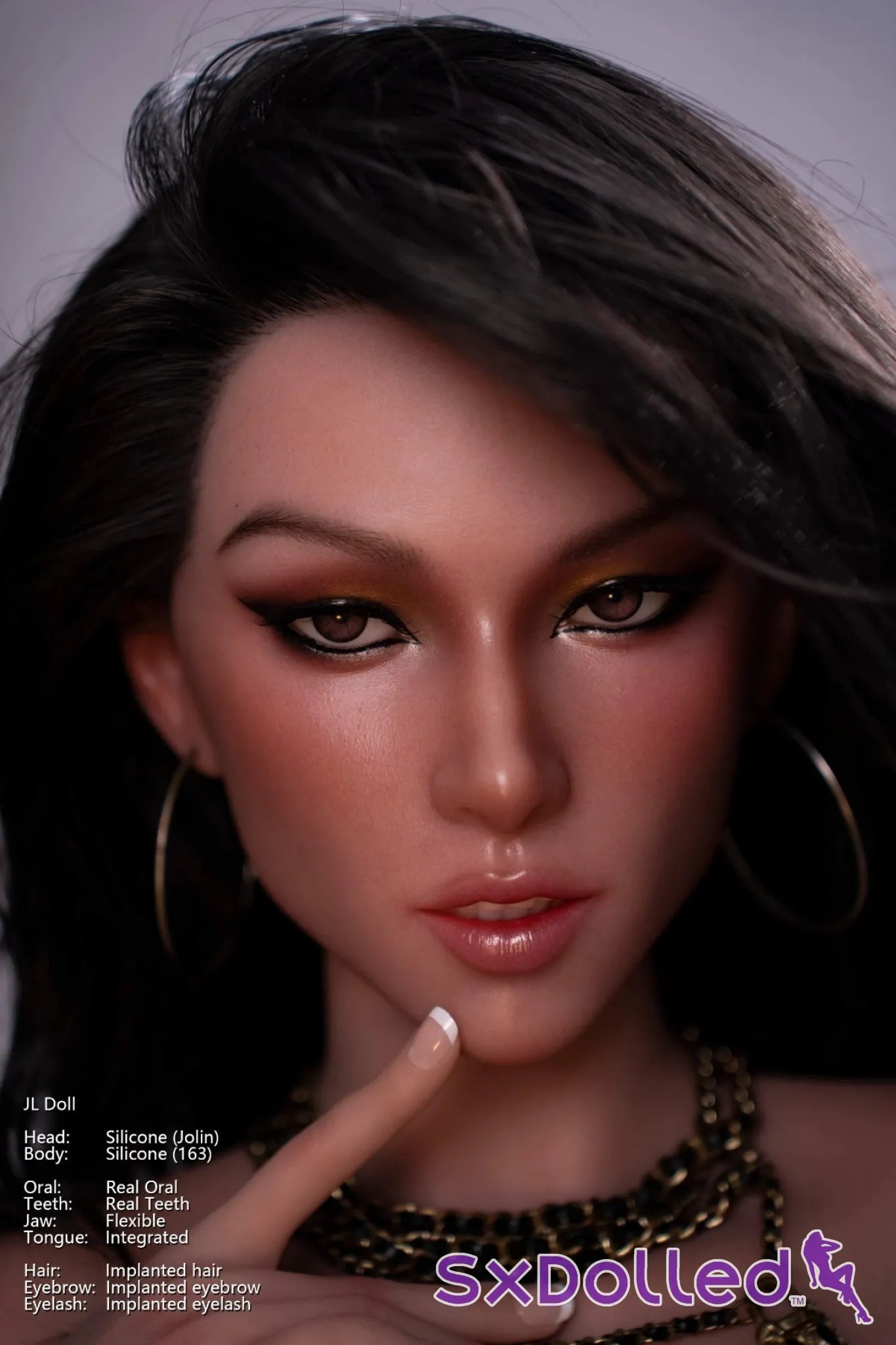 Jolin (I-Cup) (163cm) | Tan Mature MILF Latina Sex Doll | Jarliet I-Cup / 163cm / Brunette Sex Doll