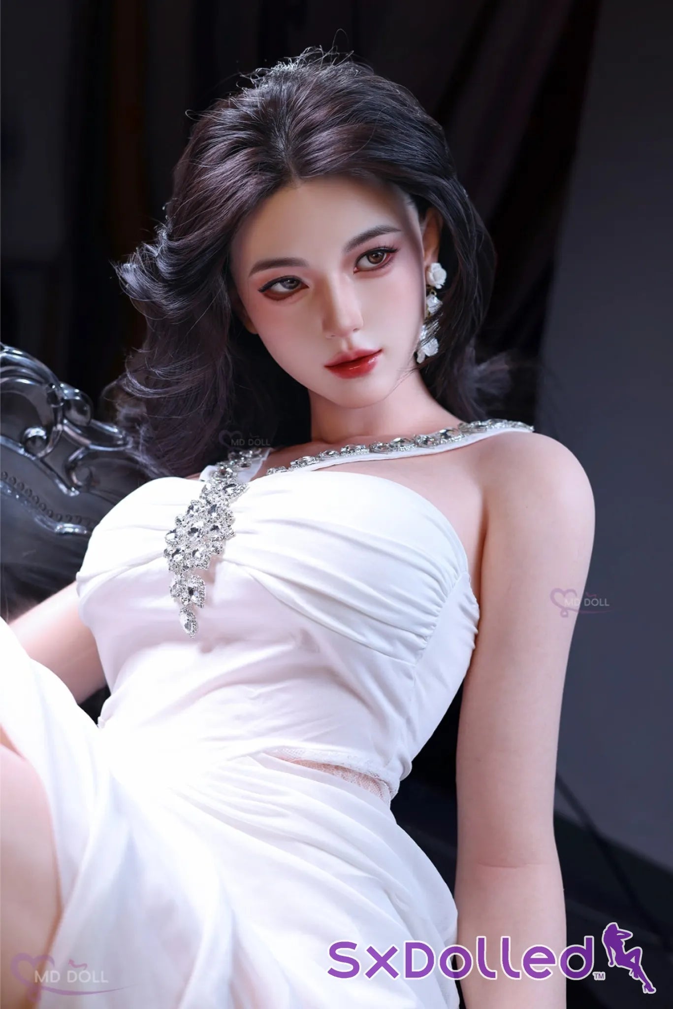 Judy A (D-Cup) (166cm) | Stunning Elegant Asian Sex Doll | MD Doll D-Cup / 166cm / Brunette Sex Doll
