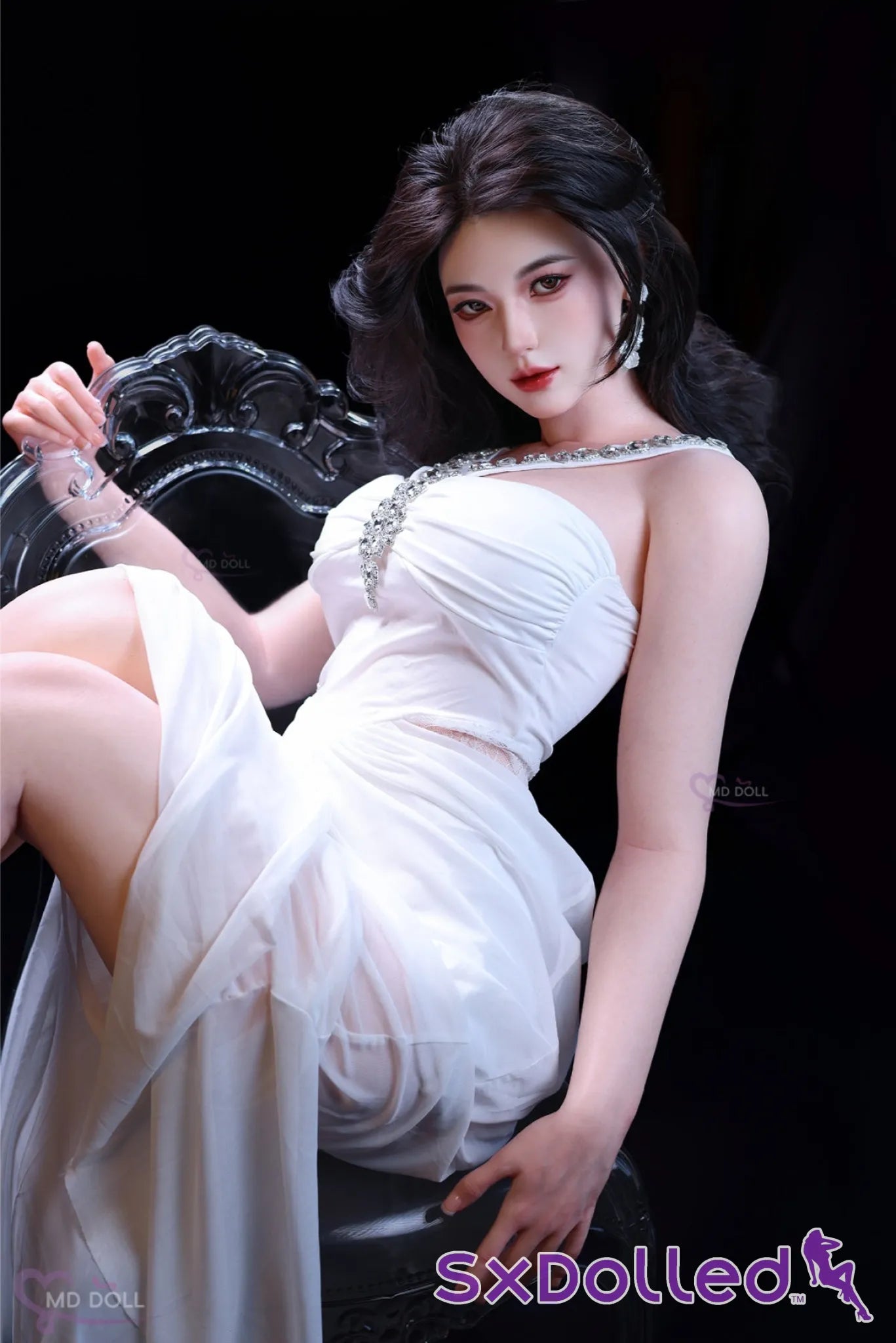 Judy A (D-Cup) (166cm) | Stunning Elegant Asian Sex Doll | MD Doll D-Cup / 166cm / Brunette Sex Doll