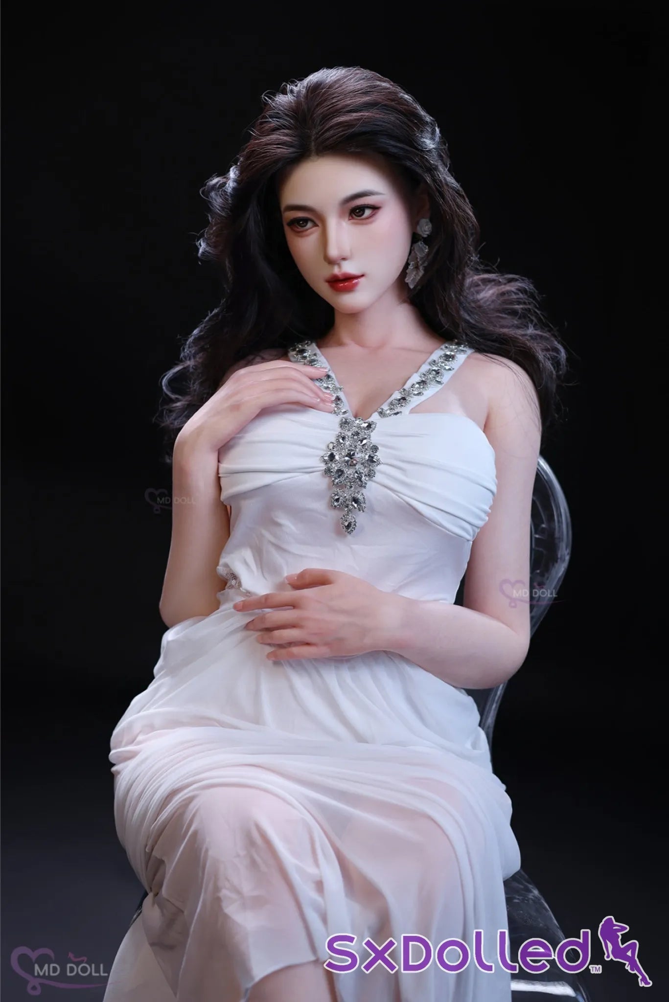 Judy A (D-Cup) (166cm) | Stunning Elegant Asian Sex Doll | MD Doll D-Cup / 166cm / Brunette Sex Doll
