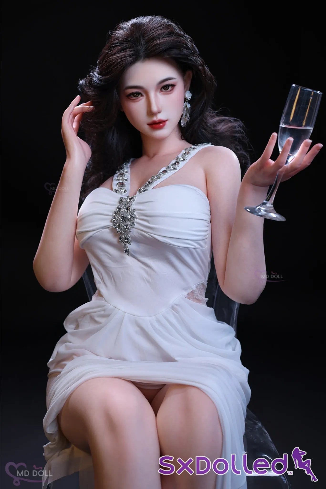 Judy A (D-Cup) (166cm) | Stunning Elegant Asian Sex Doll | MD Doll D-Cup / 166cm / Brunette Sex Doll