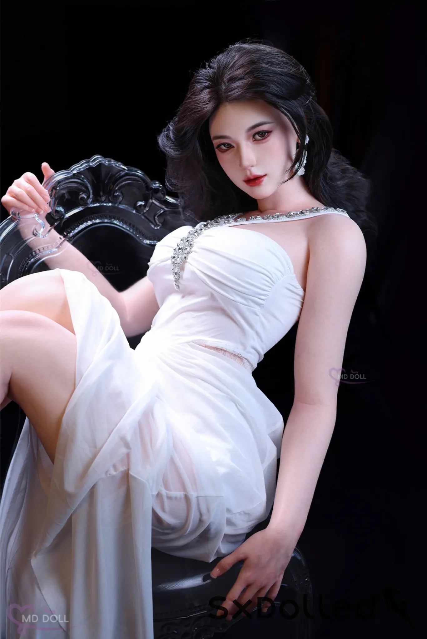 Judy A (D-Cup) (166cm) | Stunning Elegant Asian Sex Doll | MD Doll D-Cup / 166cm / Brunette Sex Doll