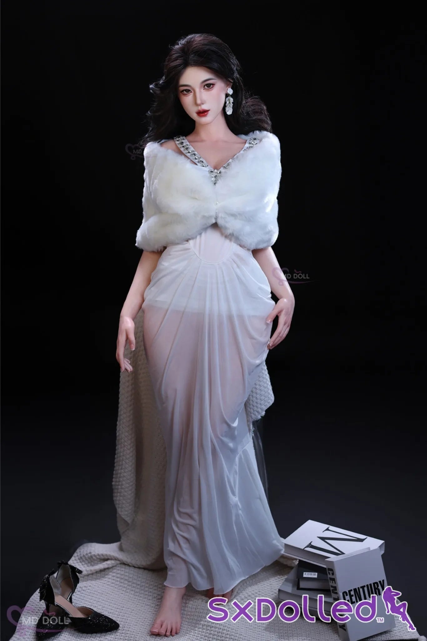 Judy A (D-Cup) (166cm) | Stunning Elegant Asian Sex Doll | MD Doll D-Cup / 166cm / Brunette Sex Doll