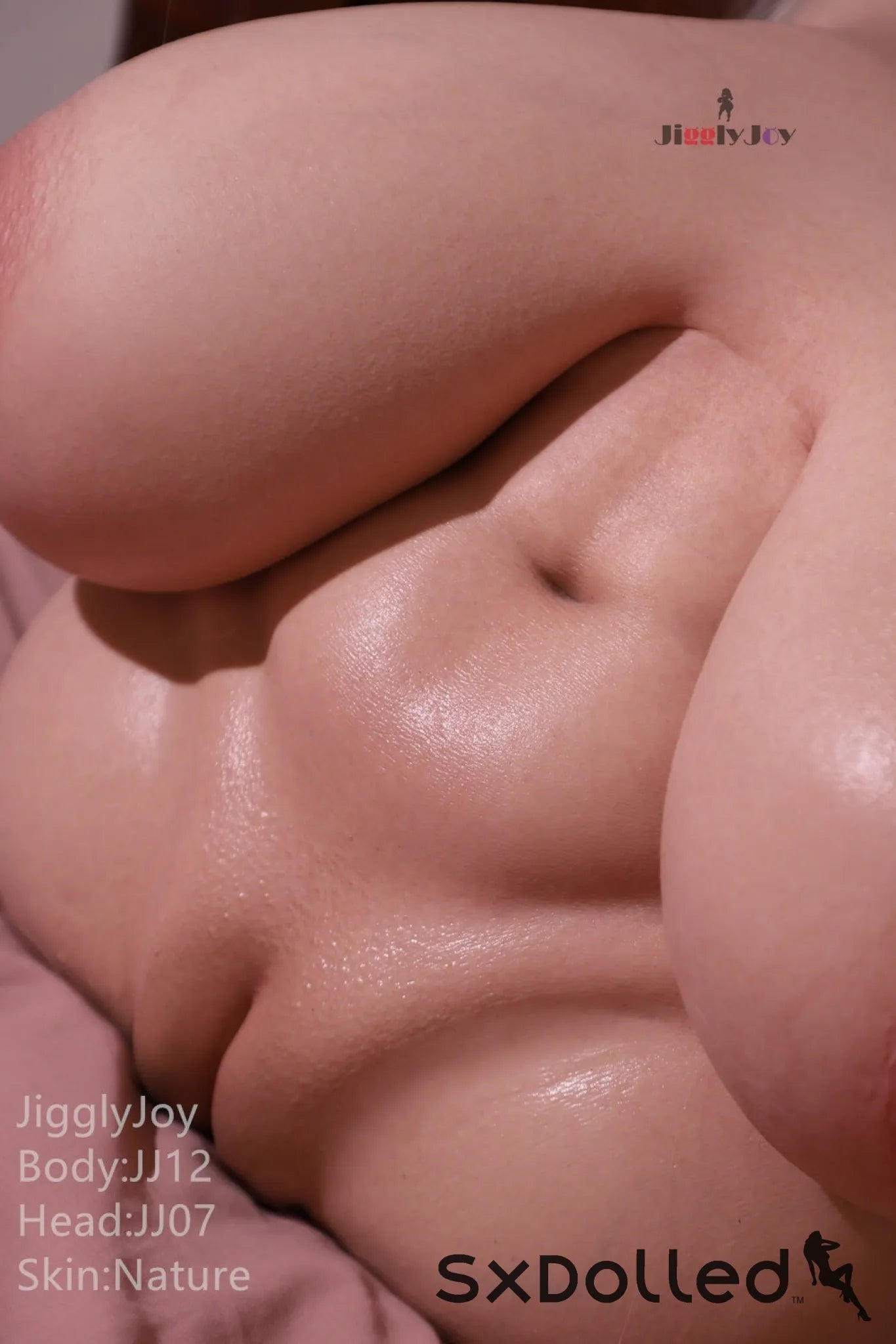 Julia B (R-Cup) (71cm) | Big Boobs Sex Doll Torso | JigglyJoy R-Cup / 71cm / Pink Sex Torso