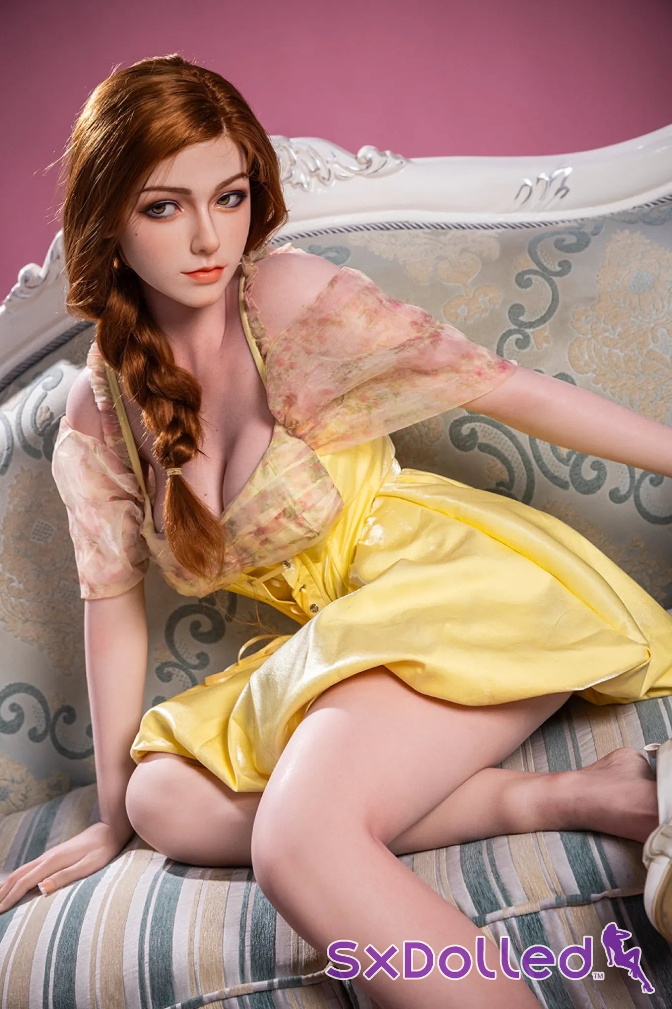 Julie A (F-Cup) (172cm) | Brunette Silicone Sex Doll | Starpery F-Cup / 172cm / Brunette Sex Doll