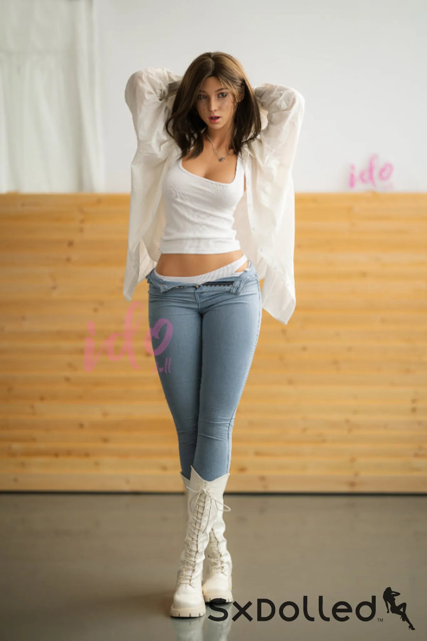 June B (D-Cup) (170cm) | Latina Thick Pear Sex Doll | IDODOLL D-Cup / 170cm / Brunette Sex Doll