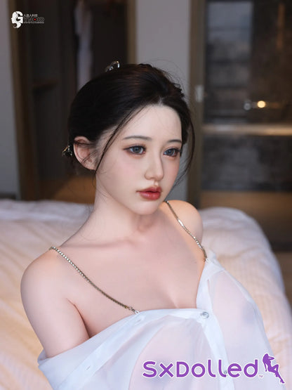 June D (G-Cup) (163cm) | Ultra Realistic Sex Doll | Gynoid Doll - G-Cup / 163cm / Black - Sex Doll