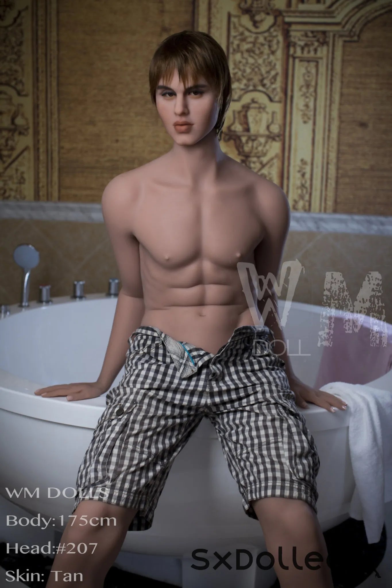 Justin (6-Inch) (175cm) | Male Sex Doll | WM Doll | SxDolled.