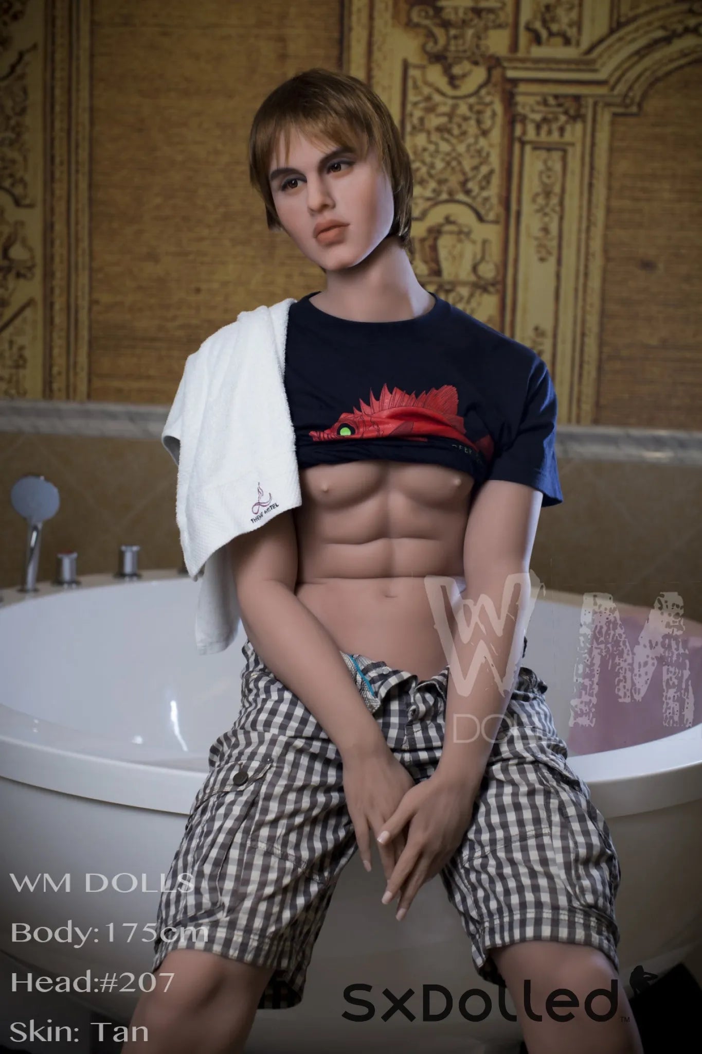 Justin (6-Inch) (175cm) | Male Sex Doll | WM Doll | SxDolled.