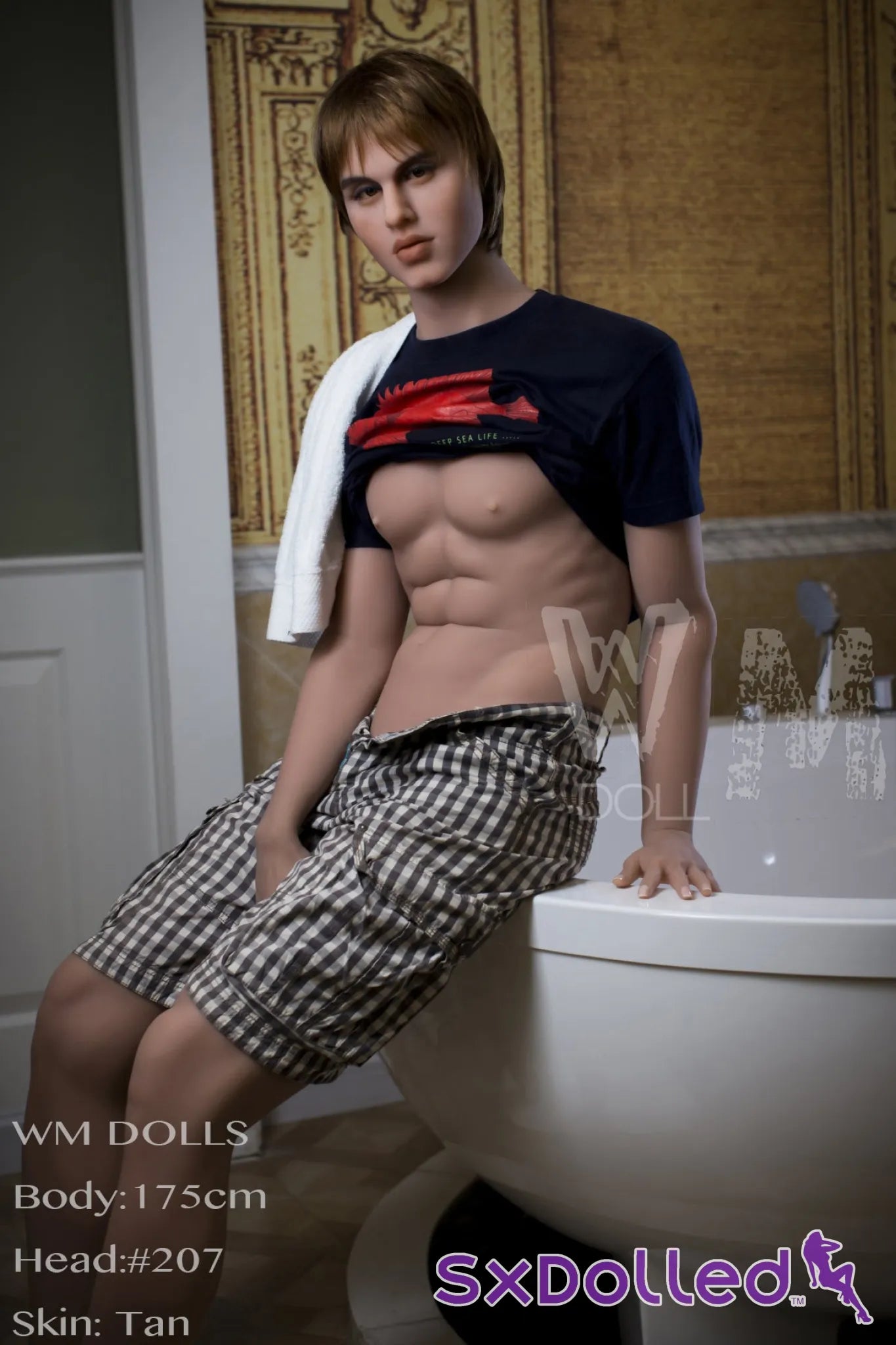Justin (6-Inch) (175cm) | Male Sex Doll | WM Doll | SxDolled.