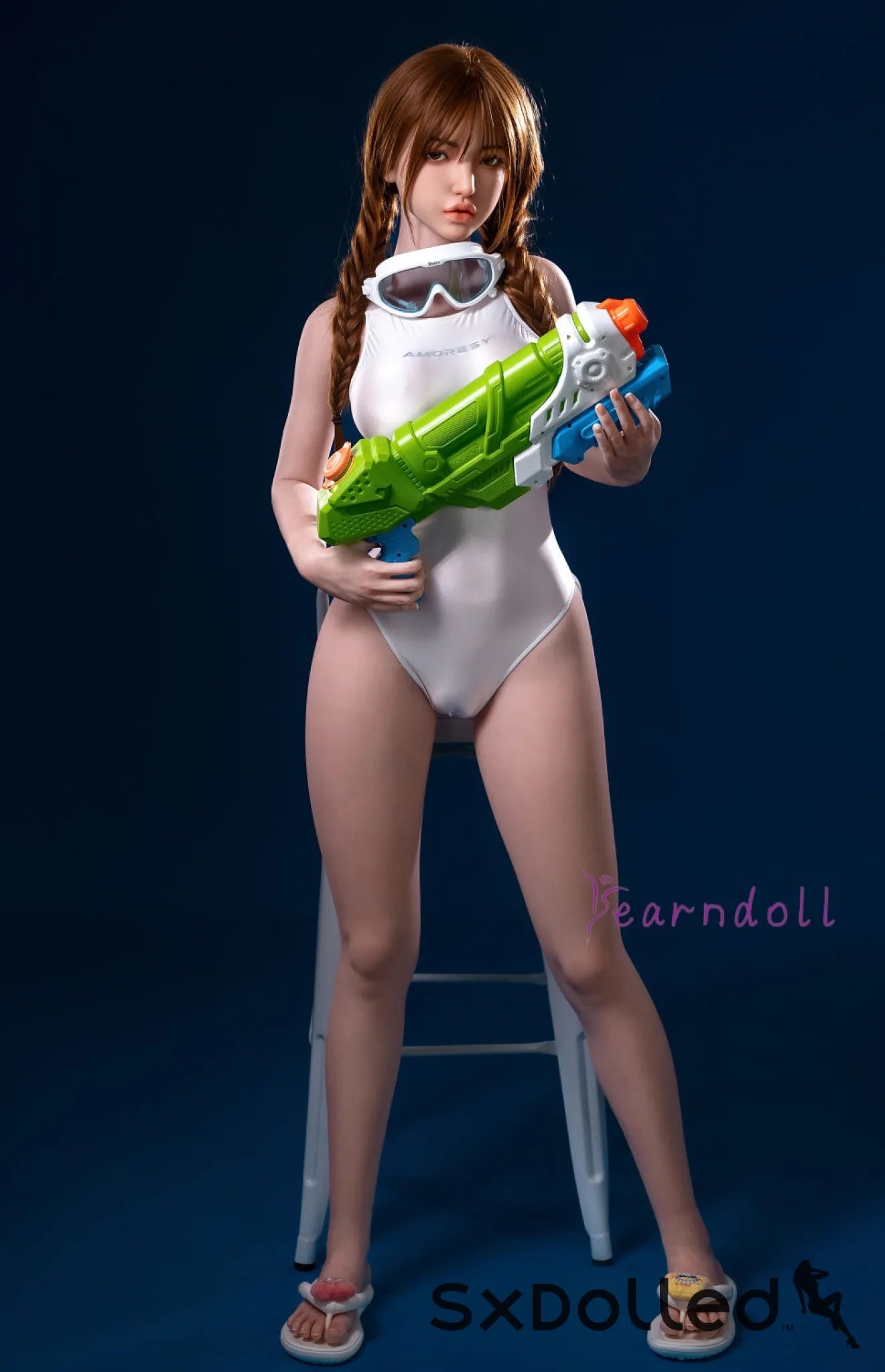 Kanya (E-Cup) (158cm) | ROS Asian Brunette Sex Doll | Yearn Doll E-Cup / 158cm / Brunette Sex Doll