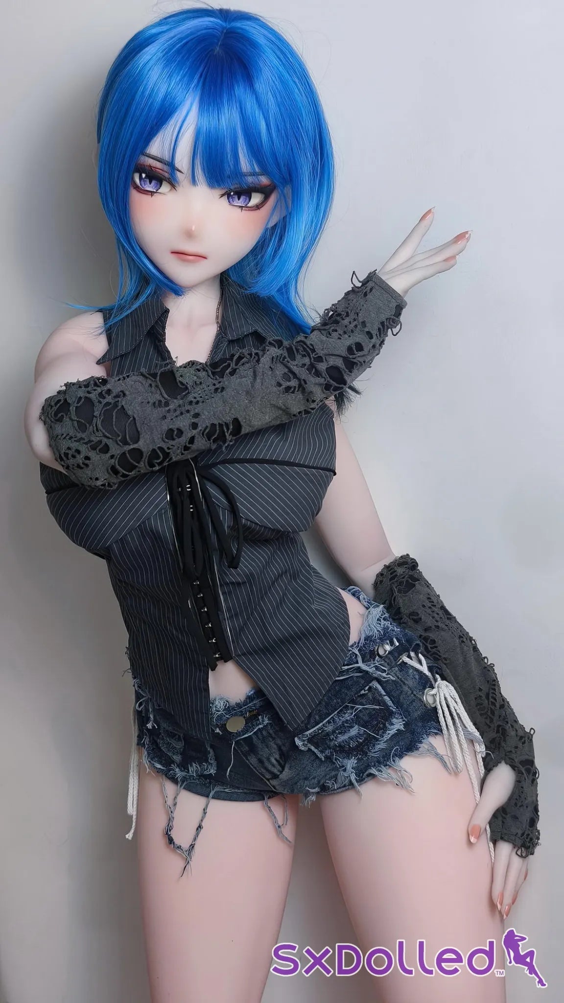 Kanzaki Yuna (F-Cup) (176cm) | Sassy Sister Anime Sex Doll | Elsa Babe - F-Cup / 176cm / Blue - Sex Doll