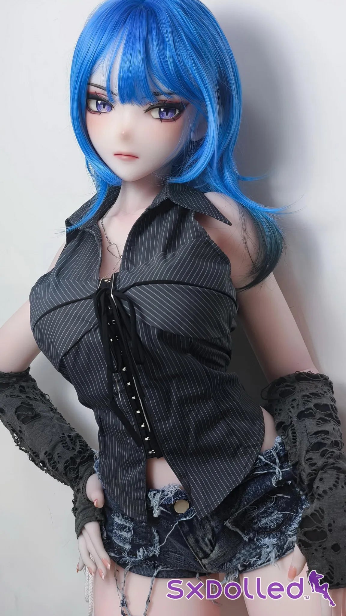 Kanzaki Yuna (F-Cup) (176cm) | Sassy Sister Anime Sex Doll | Elsa Babe - F-Cup / 176cm / Blue - Sex Doll
