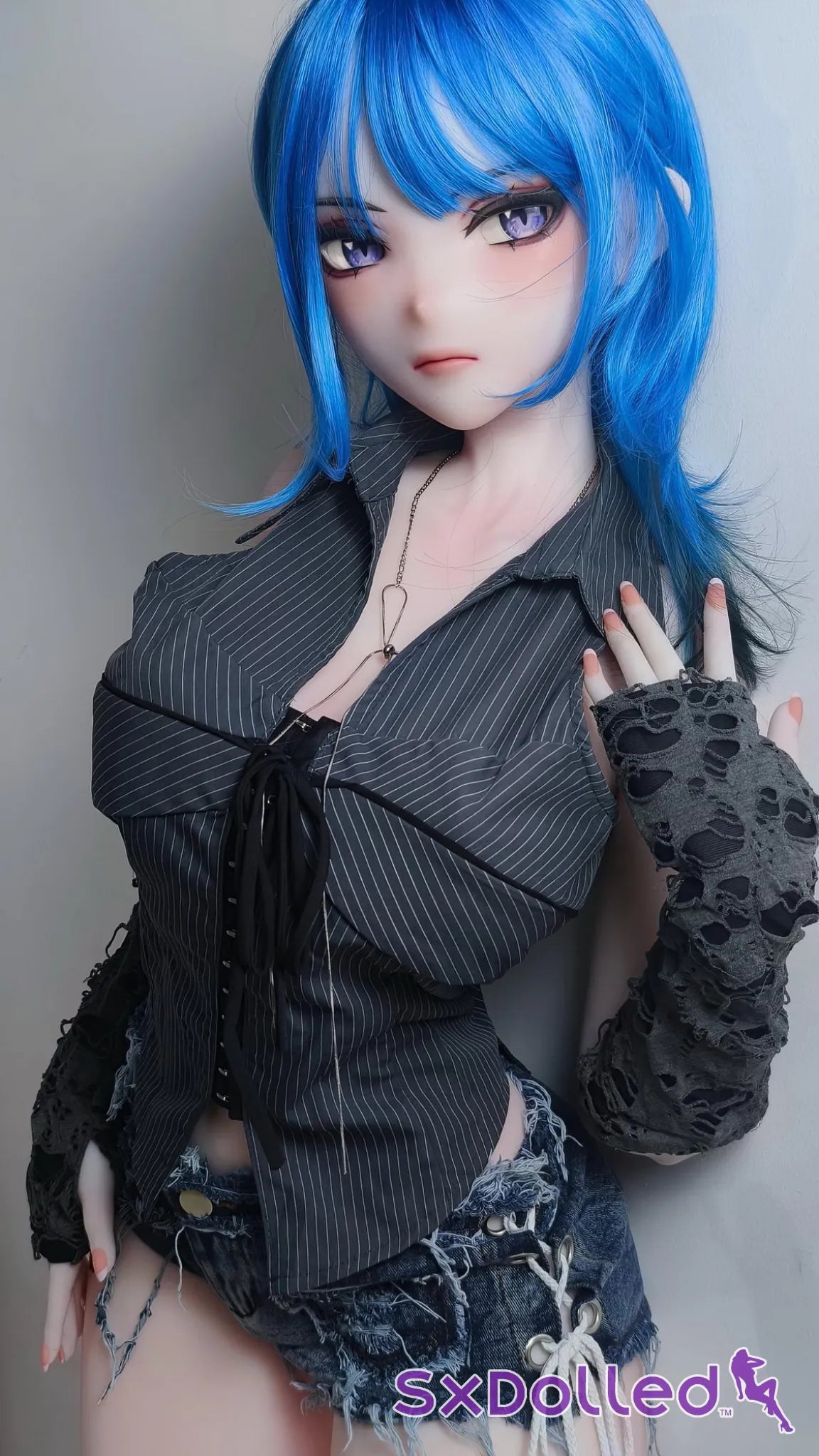 Kanzaki Yuna (F-Cup) (176cm) | Sassy Sister Anime Sex Doll | Elsa Babe - F-Cup / 176cm / Blue - Sex Doll