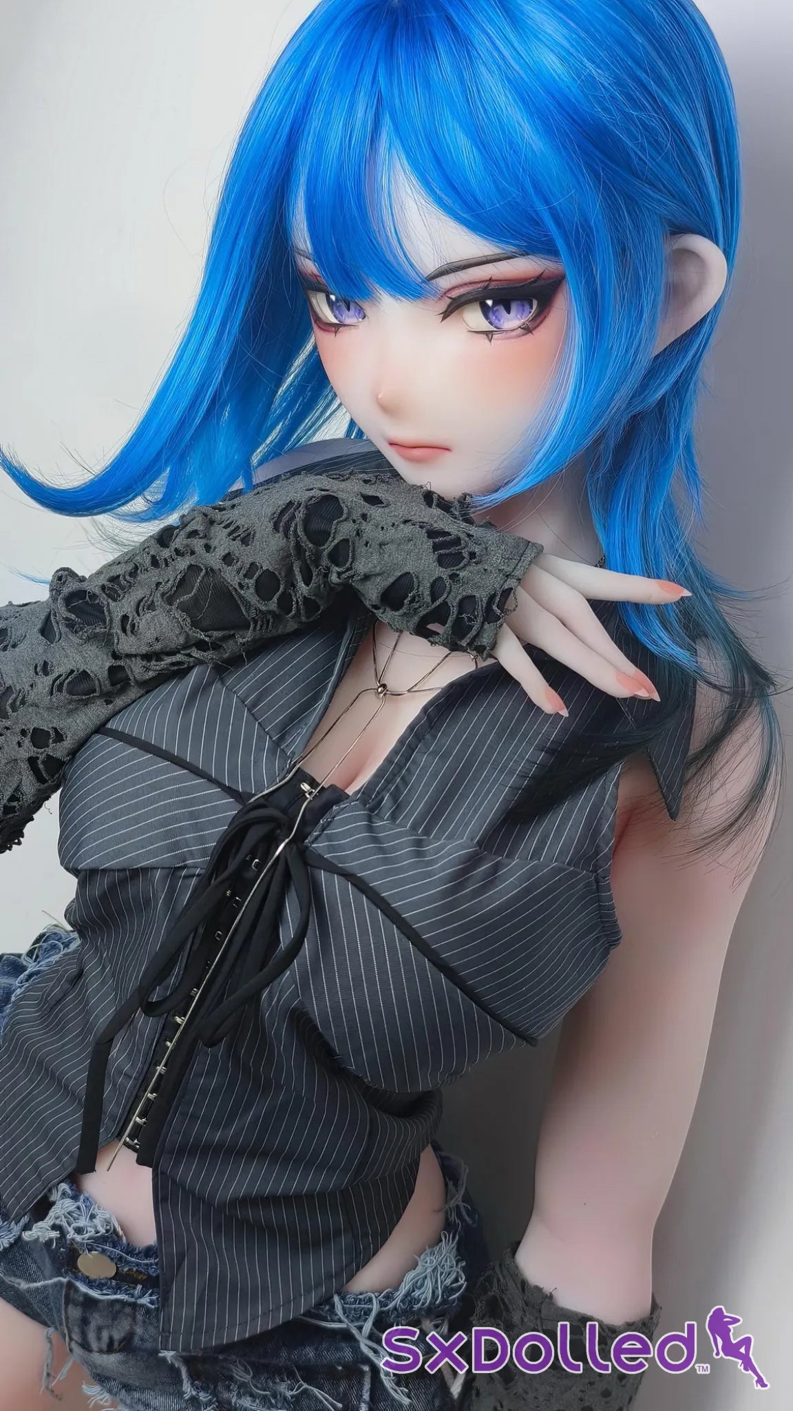 Kanzaki Yuna (F-Cup) (176cm) | Sassy Sister Anime Sex Doll | Elsa Babe - F-Cup / 176cm / Blue - Sex Doll