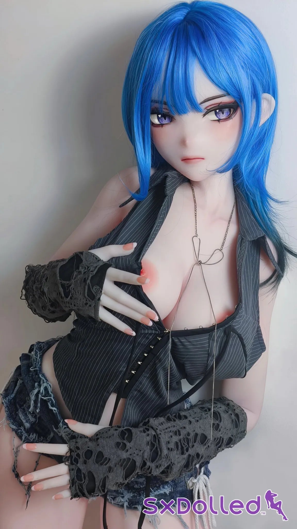Kanzaki Yuna (F-Cup) (176cm) | Sassy Sister Anime Sex Doll | Elsa Babe - F-Cup / 176cm / Blue - Sex Doll