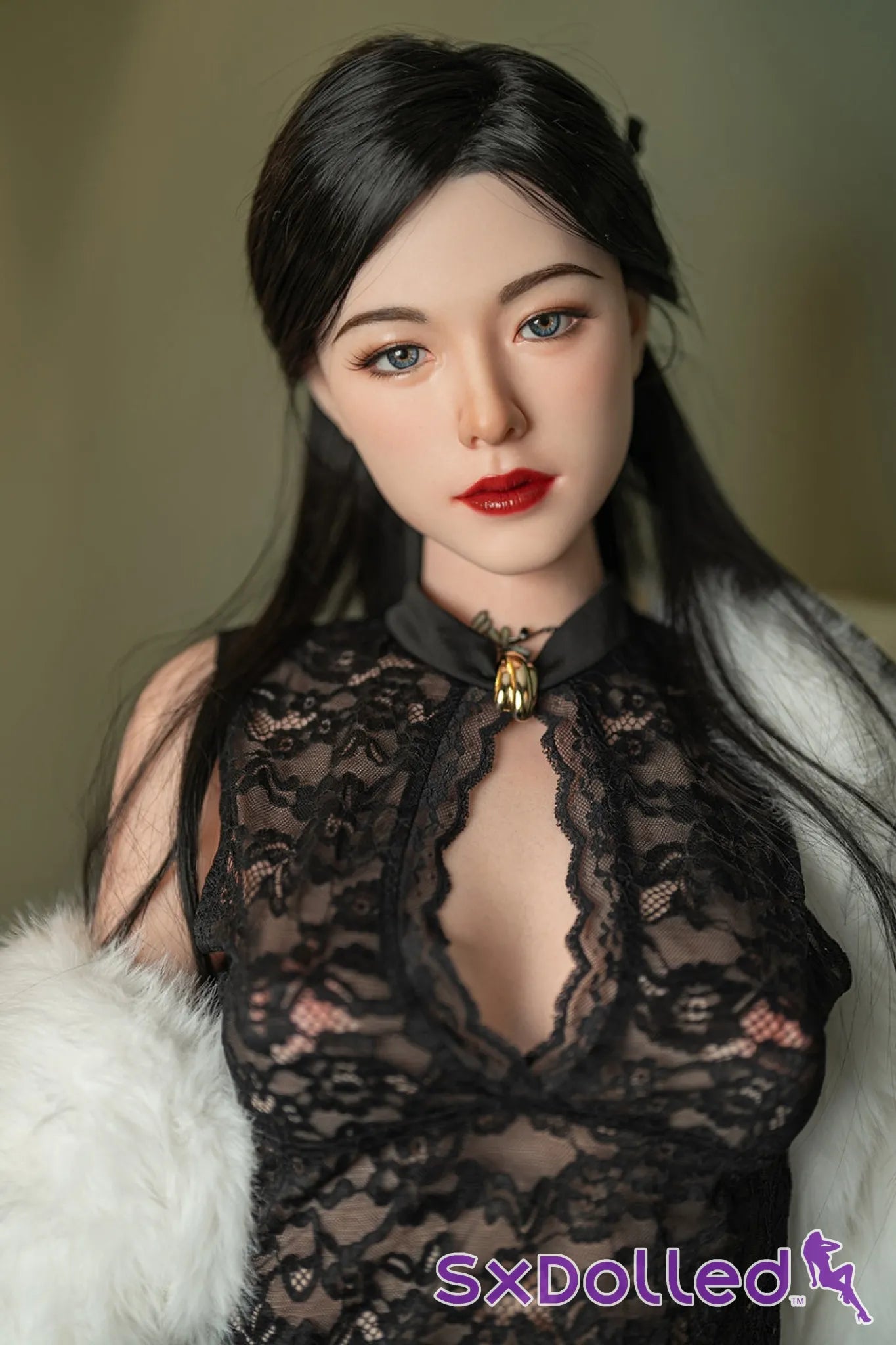 Kelly B (C-Cup) (176cm) | Tall Slim Petite Asian Sex Doll | Starpery C-Cup / 176cm / Black Sex Doll