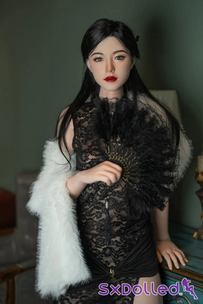 Kelly B (C-Cup) (176cm) | Tall Slim Petite Asian Sex Doll | Starpery C-Cup / 176cm / Black Sex Doll