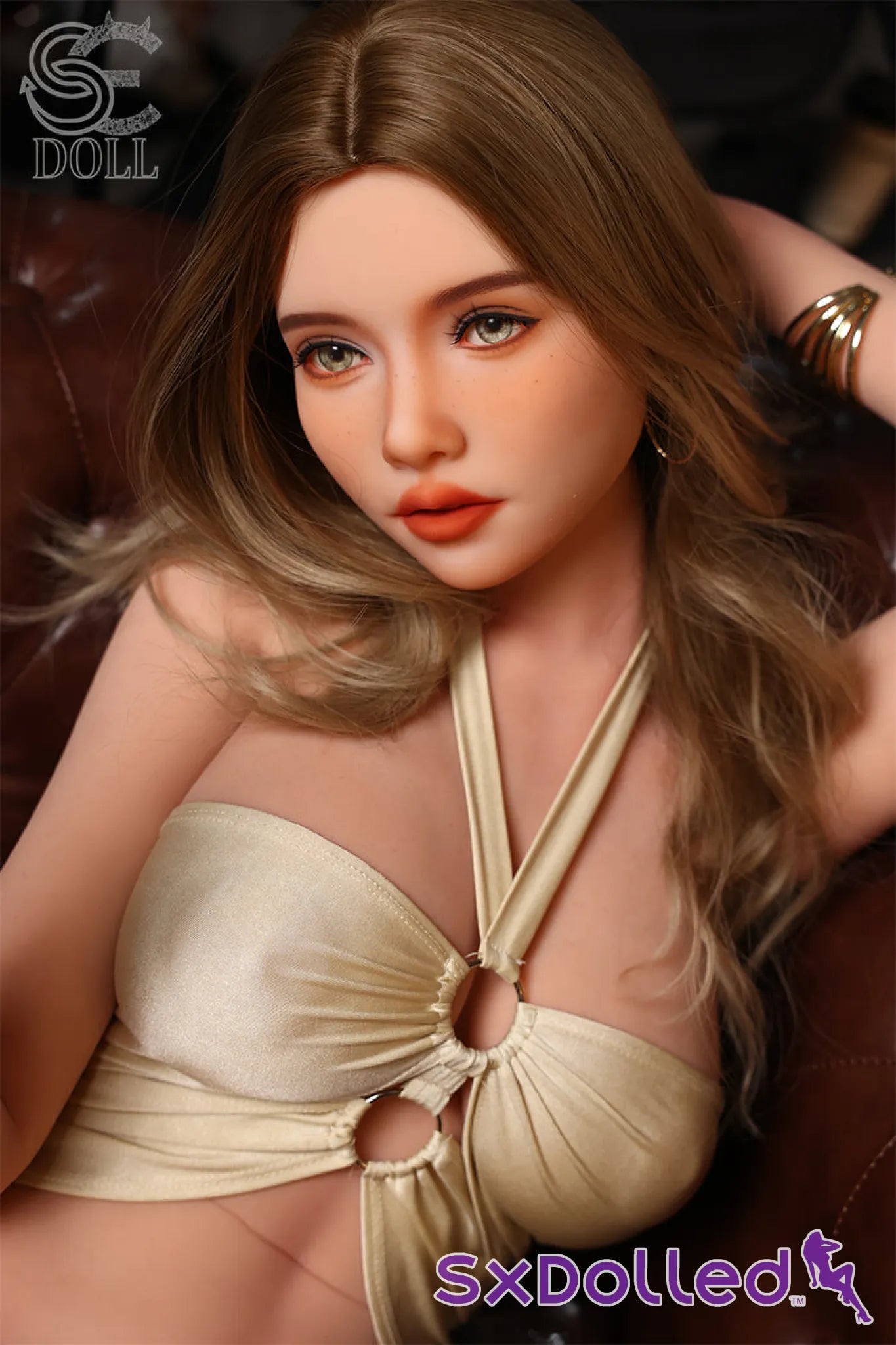 Kemeny.C (C Cup) (165cm) | Caucasian Freckled Sex Doll | SE Doll C Cup / 165cm / Brunette Sex Doll