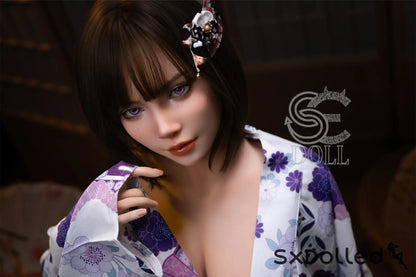 Kemeny.E (D Cup) (155cm) | Purple Eyed Kimono Sex Doll | SE Doll D Cup / 155cm / Brunette Sex Doll