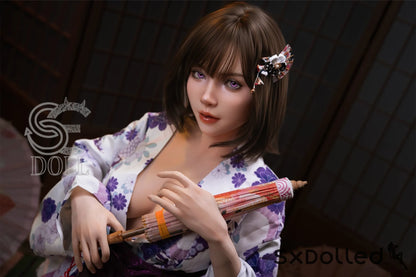 Kemeny.E (D Cup) (155cm) | Purple Eyed Kimono Sex Doll | SE Doll D Cup / 155cm / Brunette Sex Doll