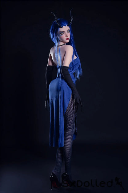 Kiana A (D-Cup) (164cm) | Blue Hair Demon Sex Doll | Rosretty D-Cup / 164cm / Blue Sex Doll